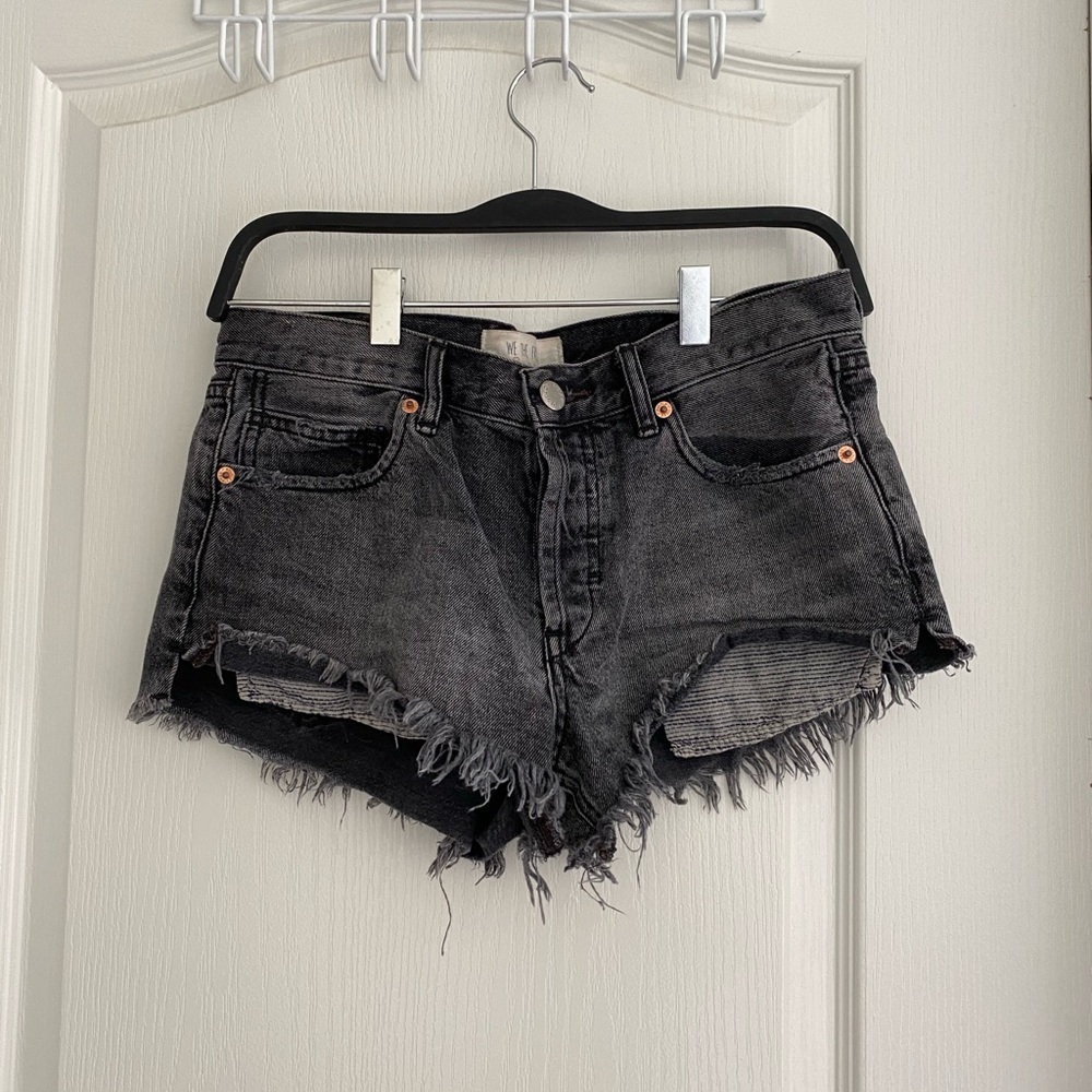 Free People Black Shorts